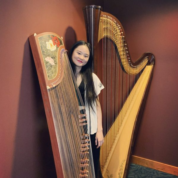 zither and harp portrait